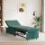 Canapea extensibilă Verde închis 67 x 194 x 38 cm Catifea GartenMobel Dekor