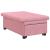 Canapea extensibilă Roz 67 x 194 x 38 cm Catifea GartenMobel Dekor