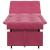 Canapea extensibilă bordo 67 x 194 x 38 cm Catifea GartenMobel Dekor