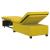 Canapea extensibilă Galben 67 x 194 x 38 cm Catifea GartenMobel Dekor