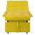 Canapea extensibilă Galben 67 x 194 x 38 cm Catifea GartenMobel Dekor