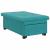 Canapea extensibilă Turcoaz 67 x 194 x 38 cm Catifea GartenMobel Dekor