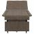Canapea extensibilă Gri închis 67 x 194 x 38 cm GartenMobel Dekor