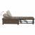 Canapea extensibilă Gri închis 67 x 194 x 38 cm GartenMobel Dekor