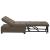 Canapea extensibilă Gri închis 67 x 194 x 38 cm GartenMobel Dekor
