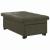 Canapea extensibilă Verde militar 67 x 194 x 38 cm GartenMobel Dekor