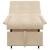 Pat canapea Crem 67 x 194 x 82 cm Material din microfibră GartenMobel Dekor