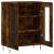 Dulap, stejar fumuriu, 69,5x34x90 cm, lemn compozit GartenMobel Dekor
