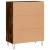 Dulap, stejar fumuriu, 69,5x34x90 cm, lemn compozit GartenMobel Dekor