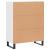 Dulap, alb, 69,5x34x90 cm, lemn compozit GartenMobel Dekor