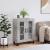 Dulap, gri beton, 69,5x34x90 cm, lemn compozit GartenMobel Dekor
