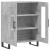 Dulap, gri beton, 69,5x34x90 cm, lemn compozit GartenMobel Dekor