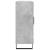 Dulap, gri beton, 69,5x34x90 cm, lemn compozit GartenMobel Dekor