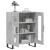 Dulap, gri beton, 69,5x34x90 cm, lemn compozit GartenMobel Dekor