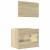 Set mobilier de baie, 2 piese, stejar sonoma, lemn prelucrat GartenMobel Dekor