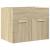 Set mobilier de baie, 2 piese, stejar sonoma, lemn prelucrat GartenMobel Dekor