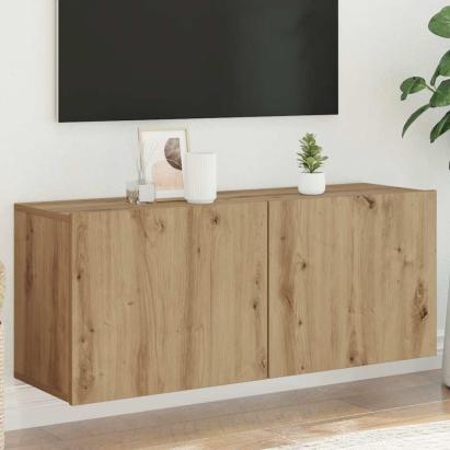 Comodă TV de perete, Stejar artizanal, 100x30x41 cm GartenMobel Dekor