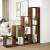 Bibliotecă/separator stejar fumuriu 143,5x29x143,5 cm lemn GartenMobel Dekor