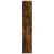 Bibliotecă/separator stejar fumuriu 143,5x29x143,5 cm lemn GartenMobel Dekor