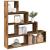 Bibliotecă/separator 4 niveluri, lemn 143,5x29x143,5 cm lemn GartenMobel Dekor