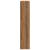 Bibliotecă/separator 4 niveluri, stejar 143,5x29x143,5 cm lemn GartenMobel Dekor