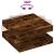 Măsuță cafea rotativă 360 grade, stejar fumuriu 70x70x34,5 cm GartenMobel Dekor
