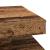 Măsuță cafea rotativă 360 grade, lemn vechi 70x70x34,5 cm GartenMobel Dekor