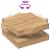 Măsuță cafea rotativă 360 grade, stejar artizanal 70x70x34,5 cm GartenMobel Dekor