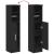 Dulap de baie cu suport role, negru, 20,5x22x90 cm GartenMobel Dekor