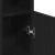 Dulap de baie cu suport role, negru, 20,5x22x90 cm GartenMobel Dekor