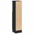 Dulap de baie cu suport role, negru, 20,5x22x90 cm GartenMobel Dekor