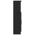 Dulap de baie cu suport role, negru, 20,5x22x90 cm GartenMobel Dekor