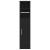 Dulap de baie cu suport role, negru, 20,5x22x90 cm GartenMobel Dekor