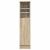 Dulap de baie cu suport role, stejar sonoma, 20,5x22x90 cm GartenMobel Dekor