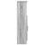 Dulap de baie cu suport role, sonoma gri, 20,5x22x90 cm GartenMobel Dekor