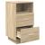 Noptiere 2 buc cu 2 sertare Stejar Sonoma 36x36x68 cm GartenMobel Dekor