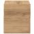 Noptiere de perete, 2 buc., Stejar artizanal, 45x26x28,5 cm GartenMobel Dekor