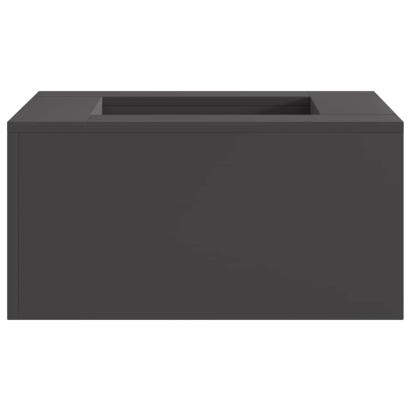 Cuptor de foc Negru 60 x 60 x 30 cm Oțel laminat la rece GartenMobel Dekor