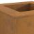 Cuptor de foc Maro 60 x 60 x 30 cm Oțel rezistent la intemperii GartenMobel Dekor