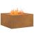 Cuptor de foc Maro 60 x 60 x 30 cm Oțel rezistent la intemperii GartenMobel Dekor