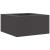 Cuptor de foc Negru 80 x 80 x 40 cm Oțel laminat la rece GartenMobel Dekor
