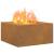 Cuptor de foc Maro 80 x 80 x 40 cm Oțel rezistent la intemperii GartenMobel Dekor