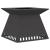 Cuptor de foc Negru 60 x 60 x 50 cm Oțel laminat la rece GartenMobel Dekor