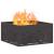 Cuptor de foc Negru 60 x 60 x 30 cm Oțel laminat la rece GartenMobel Dekor