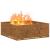 Cuptor de foc Maro 80 x 80 x 30 cm Oțel rezistent la intemperii GartenMobel Dekor