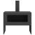 Cuptor de foc Negru 80 x 50 x 96 cm Oțel laminat la rece GartenMobel Dekor