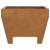 Cuptor de foc Maro 50 x 50 x 38 cm Oțel rezistent la intemperii GartenMobel Dekor
