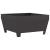 Cuptor de foc Negru 80 x 80 x 43 cm Oțel laminat la rece GartenMobel Dekor