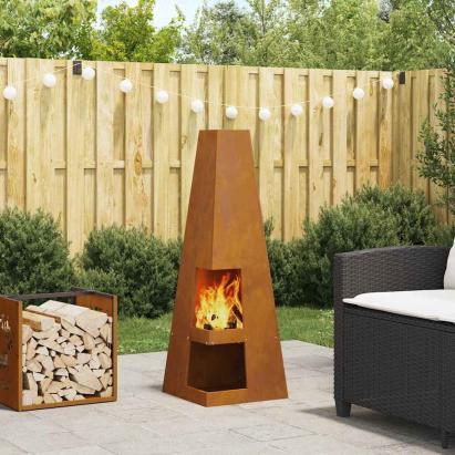 Cuptor de foc Maro 35 x 35 x 100 cm GartenMobel Dekor