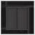 Cuptor de foc Negru 60 x 60 x 30 cm Oțel laminat la rece GartenMobel Dekor